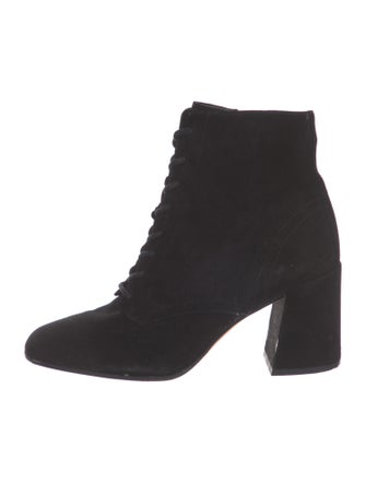 Vince Suede Lace-Up Boots