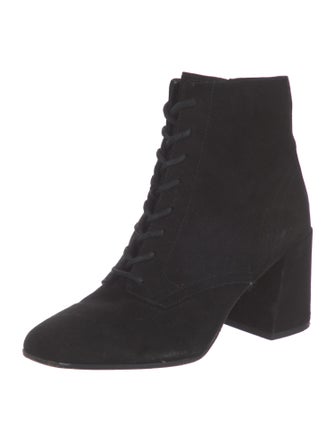 Vince Suede Lace-Up Boots