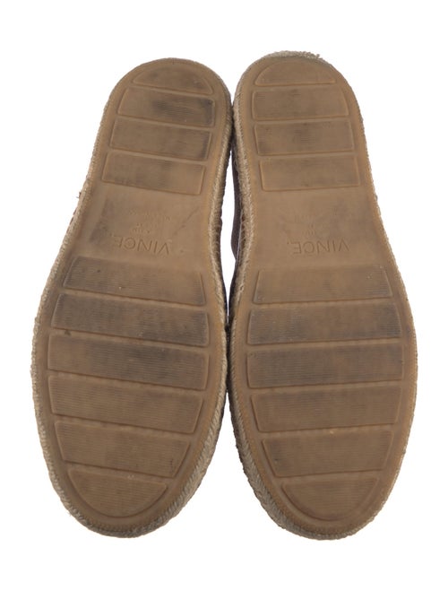 Vince Leather Espadrilles