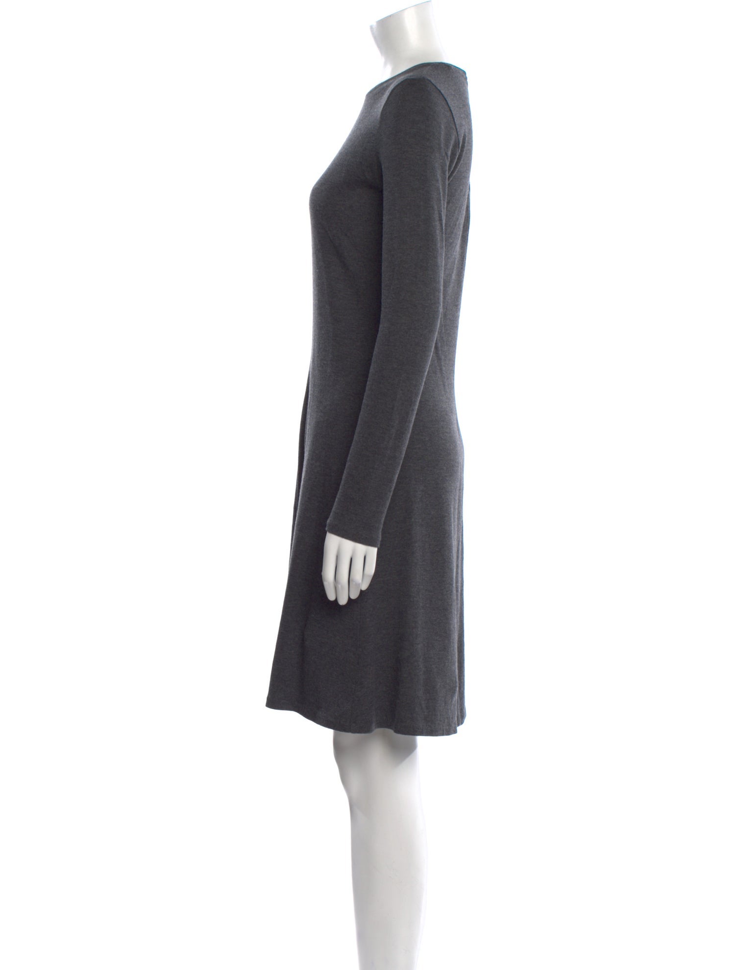 Vince Crew Neck Knee-Length Dress