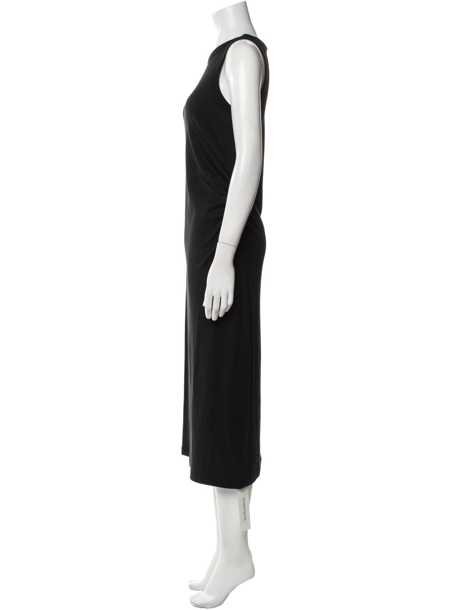 Vince Crew Neck Midi Length Dress