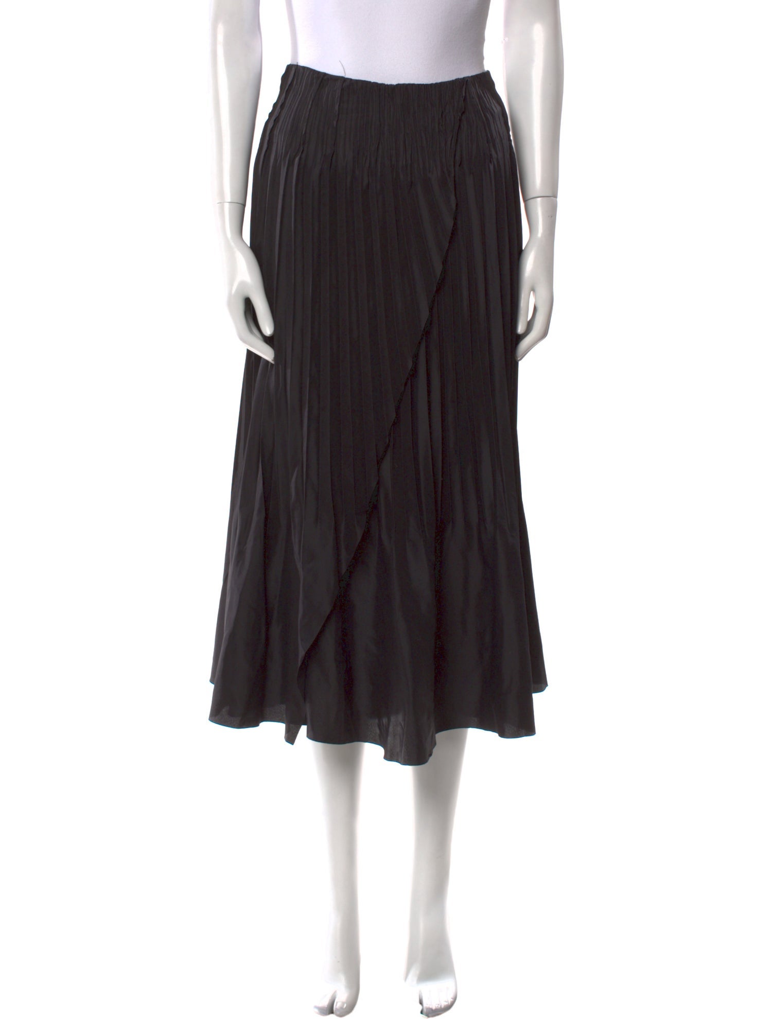 Vince Raw-Edge Trim Midi Length Skirt w/ Tags