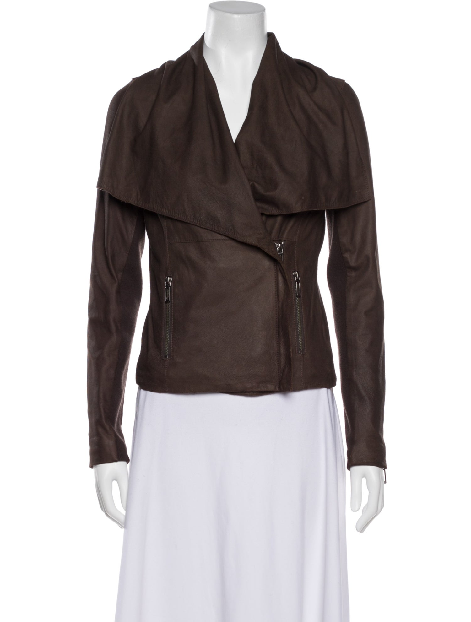 Vince Leather Biker Jacket