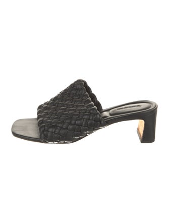 Vince Leather Slides