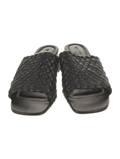 Vince Leather Slides