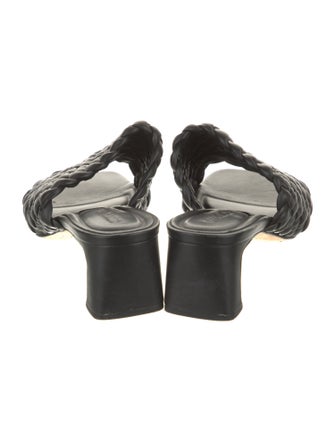 Vince Leather Slides