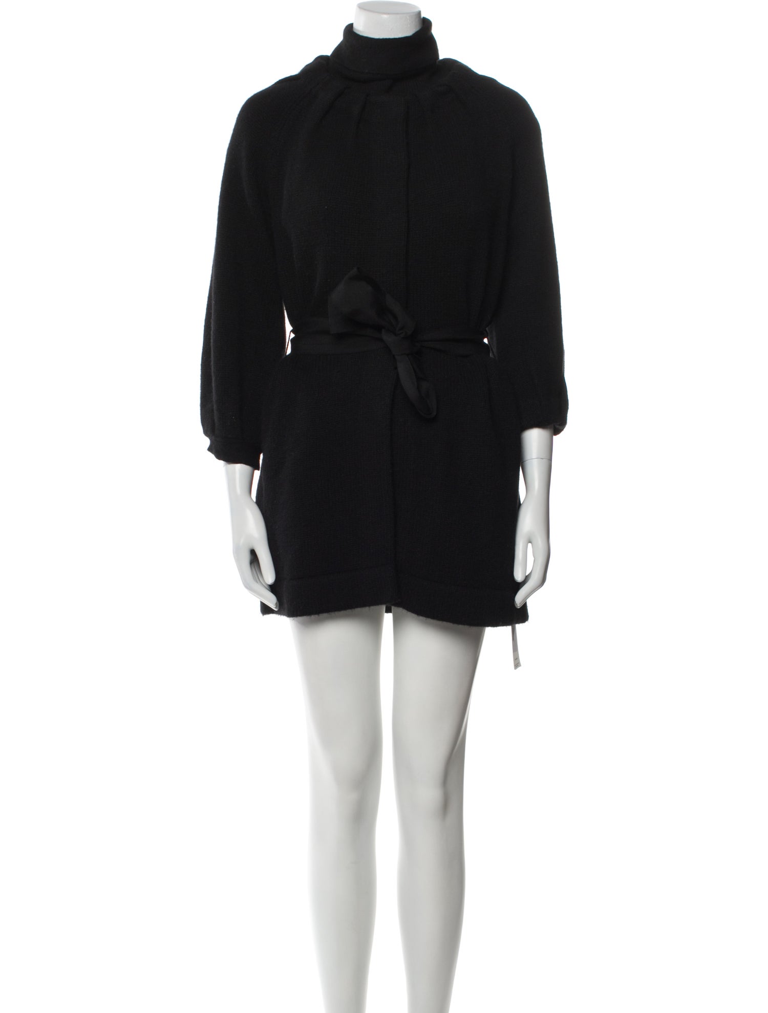 Vince Cashmere Pleated Accents Dress Set