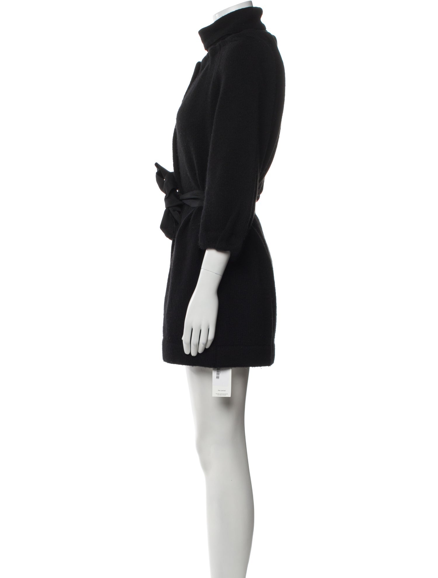 Vince Cashmere Pleated Accents Dress Set
