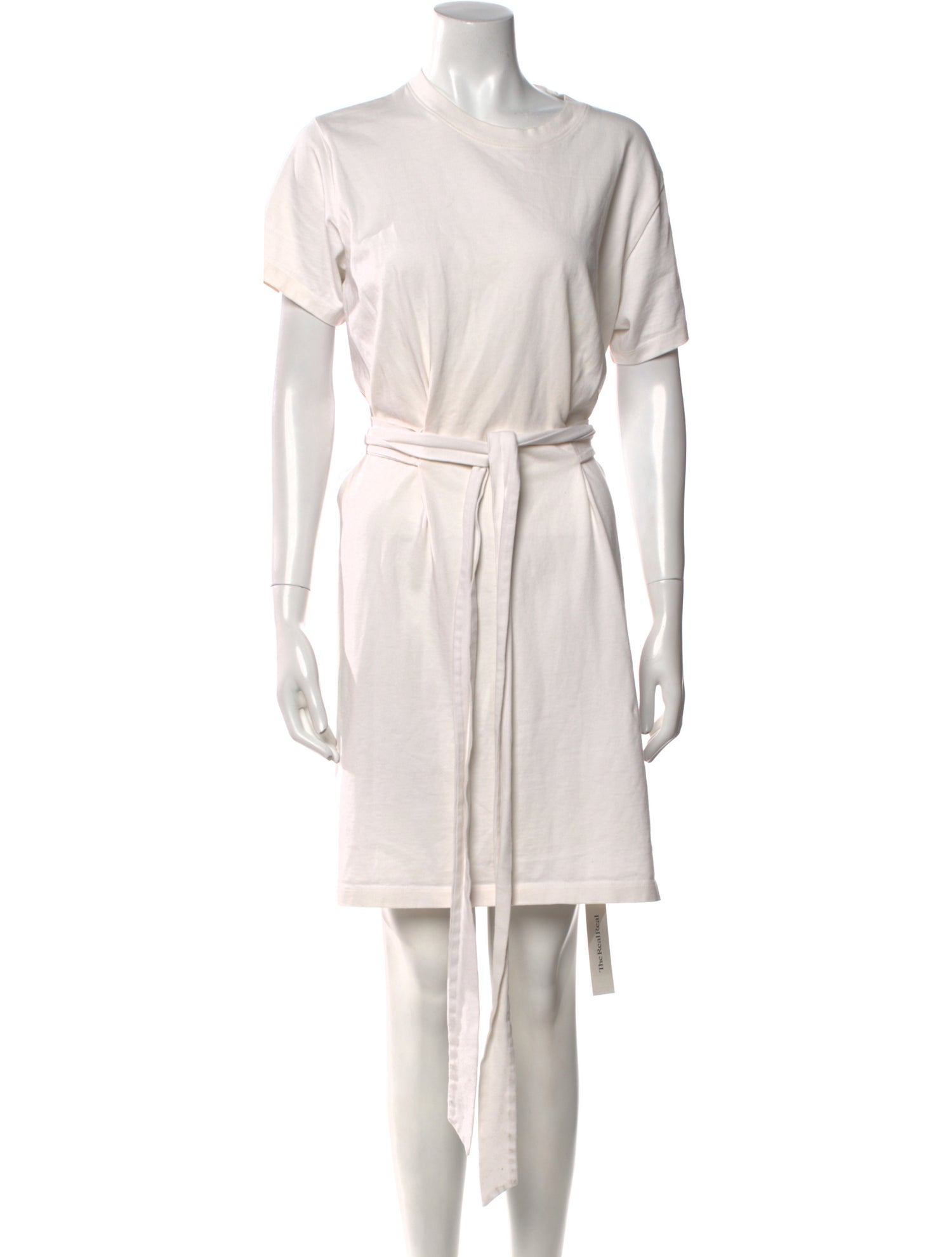 Vince Crew Neck Knee-Length Dress