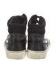 Vince Leather Colorblock Pattern Sneakers