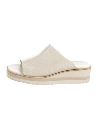 Vince Leather Slides