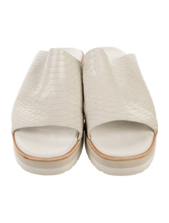 Vince Leather Slides