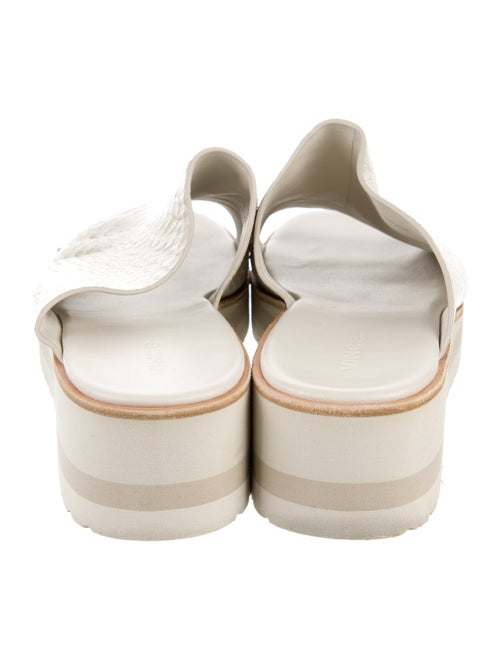 Vince Leather Slides