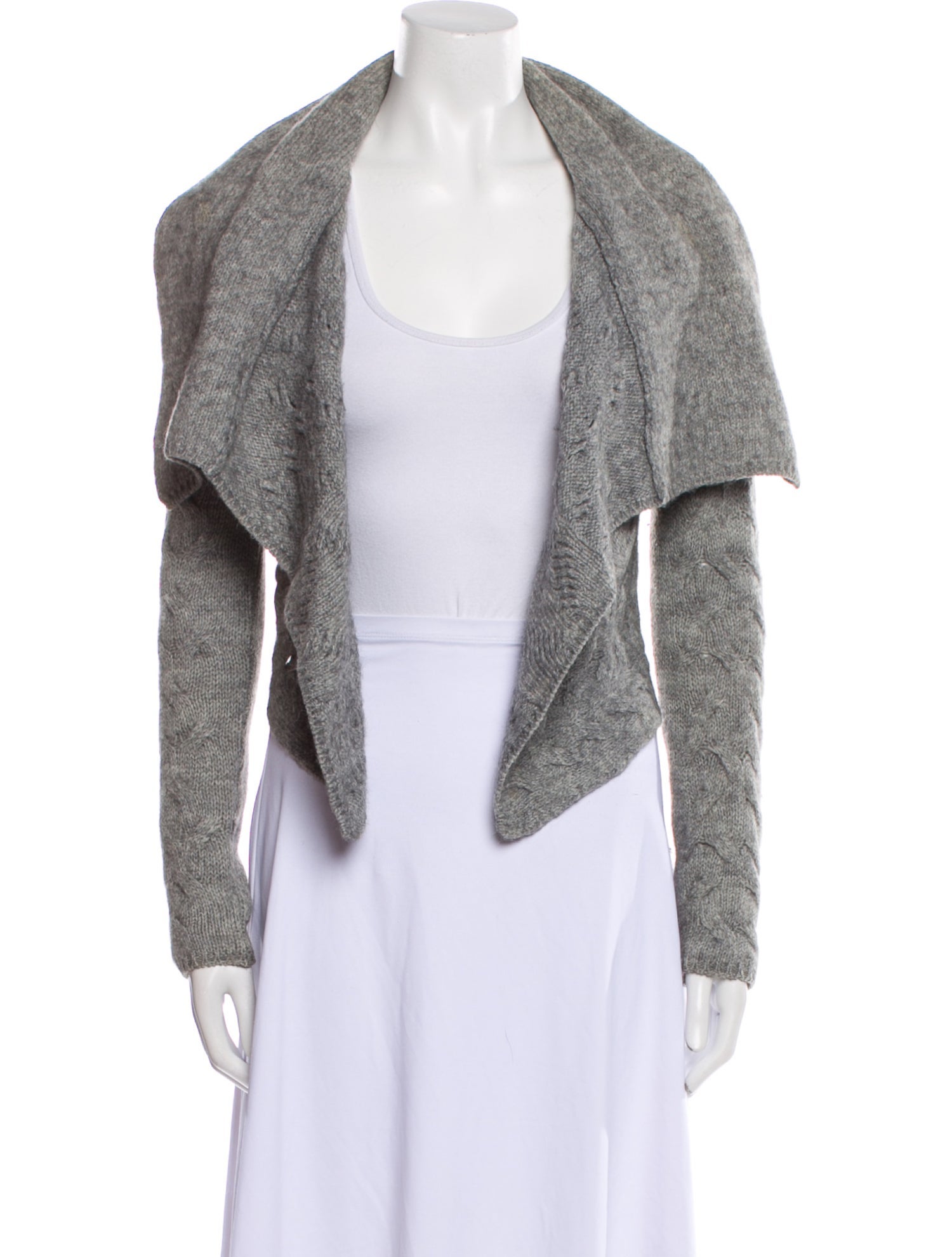 Vince Merino Wool Open Front Sweater