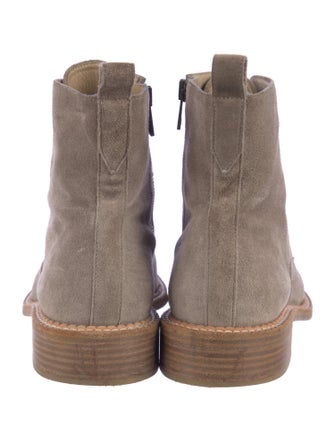 Vince Suede Combat Boots