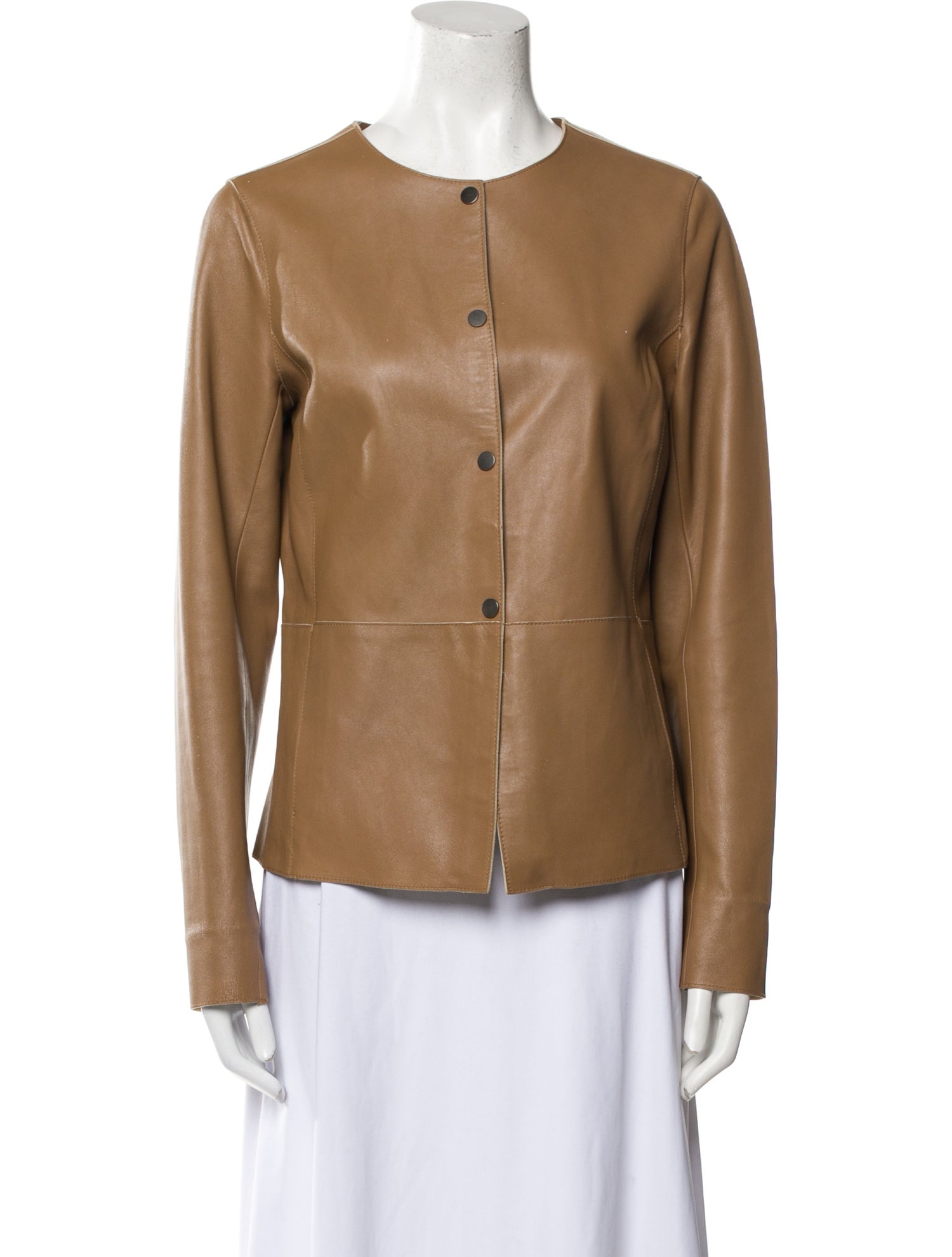 Vince Leather Evening Jacket