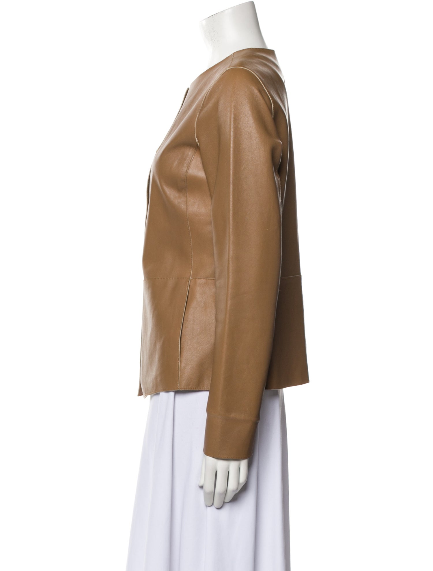 Vince Leather Evening Jacket