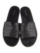 Vince Leather Slides