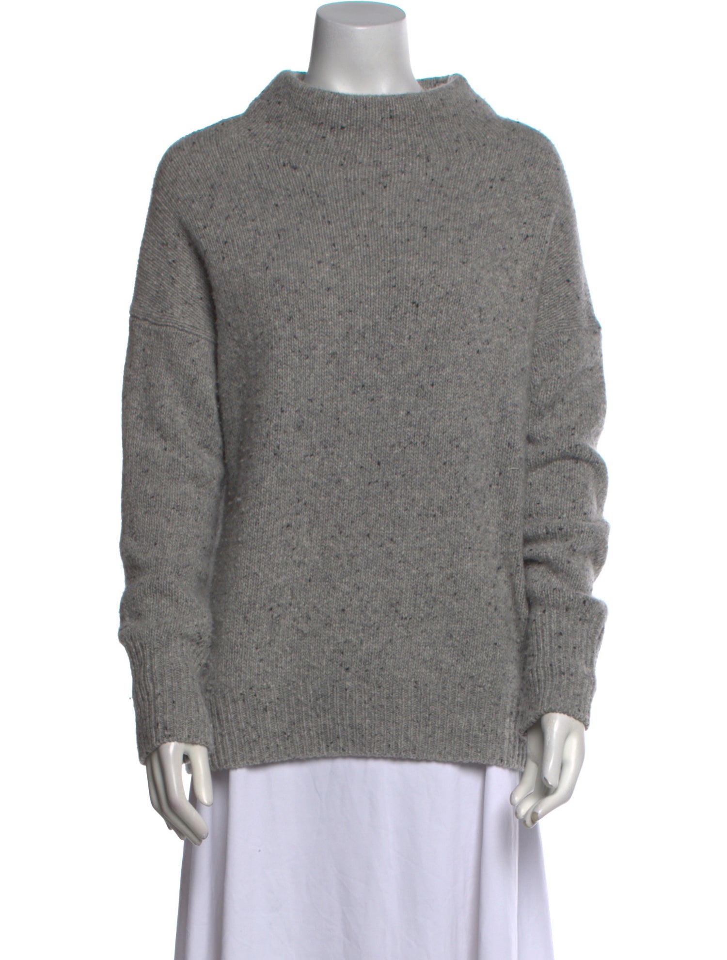 Vince Wool Mock Neck Sweater
