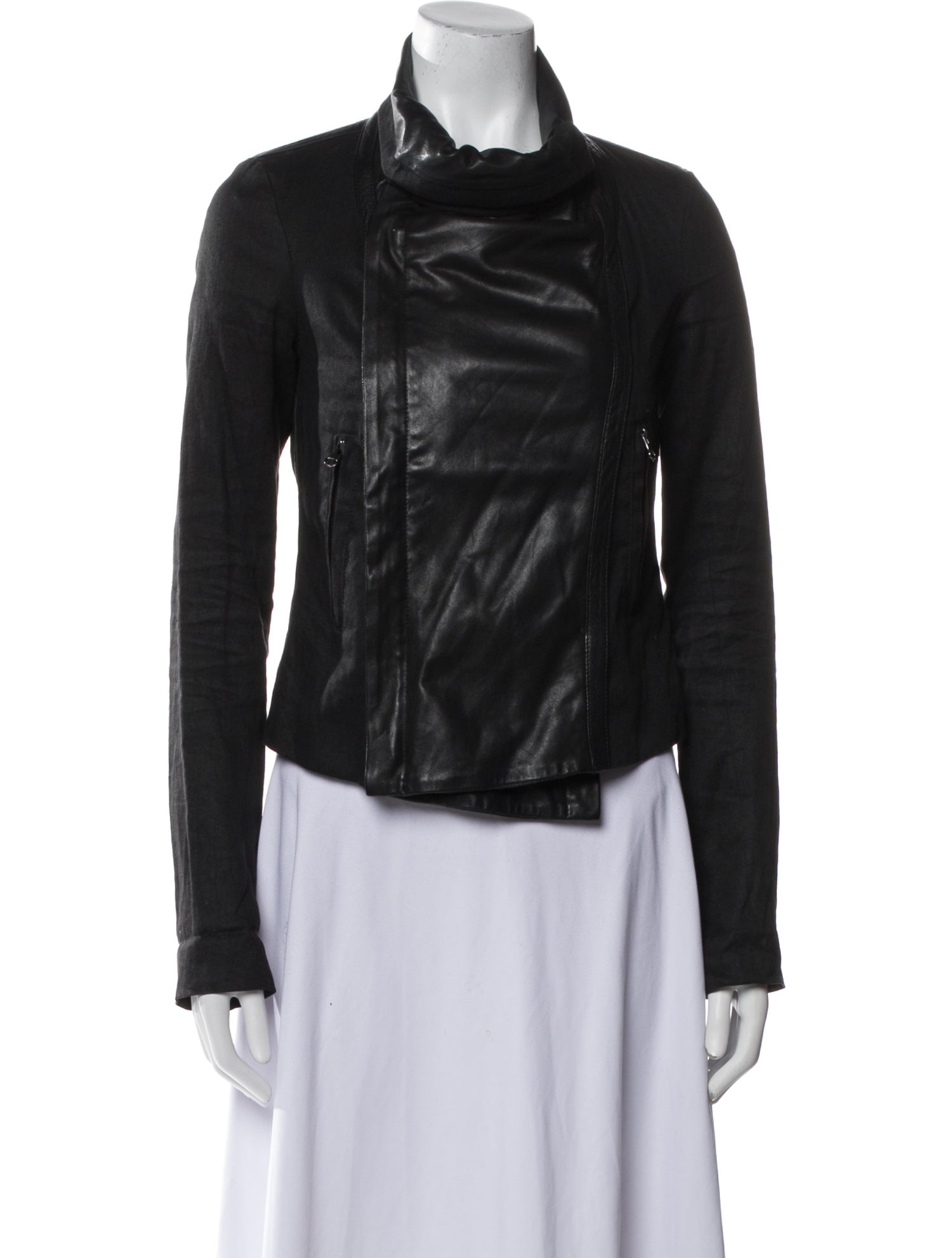 Vince Leather Biker Jacket