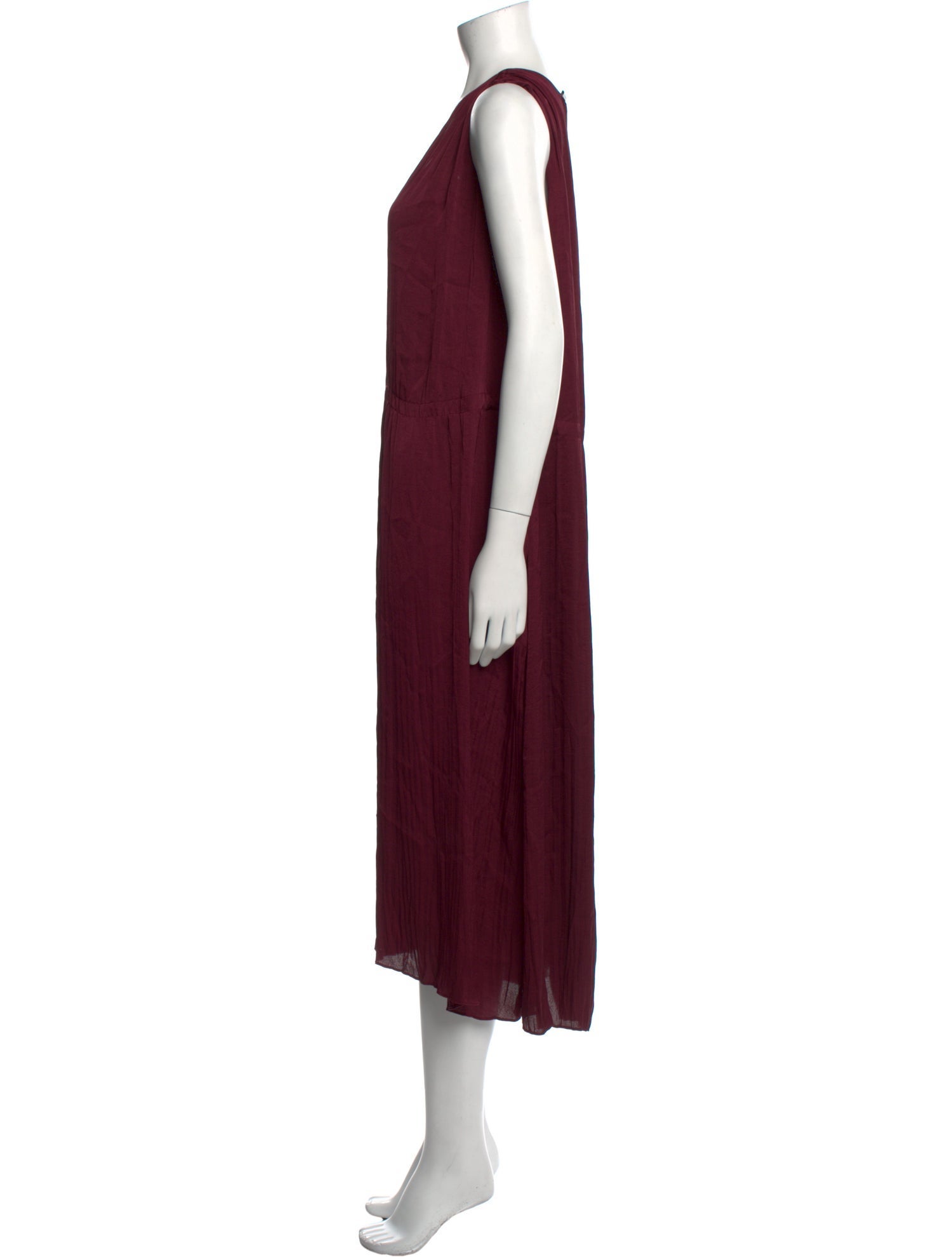 Vince V-Neck Long Dress