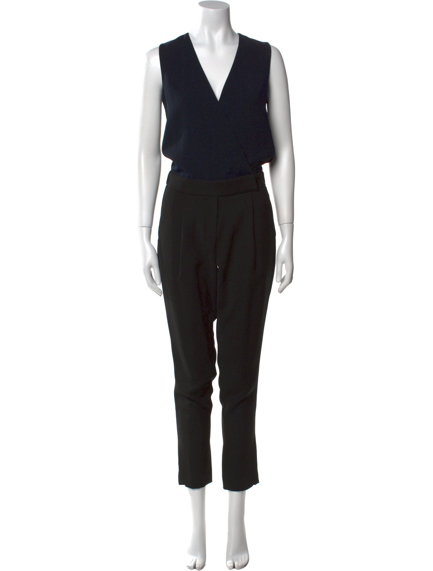 Vince V-Neck Jumpsuit