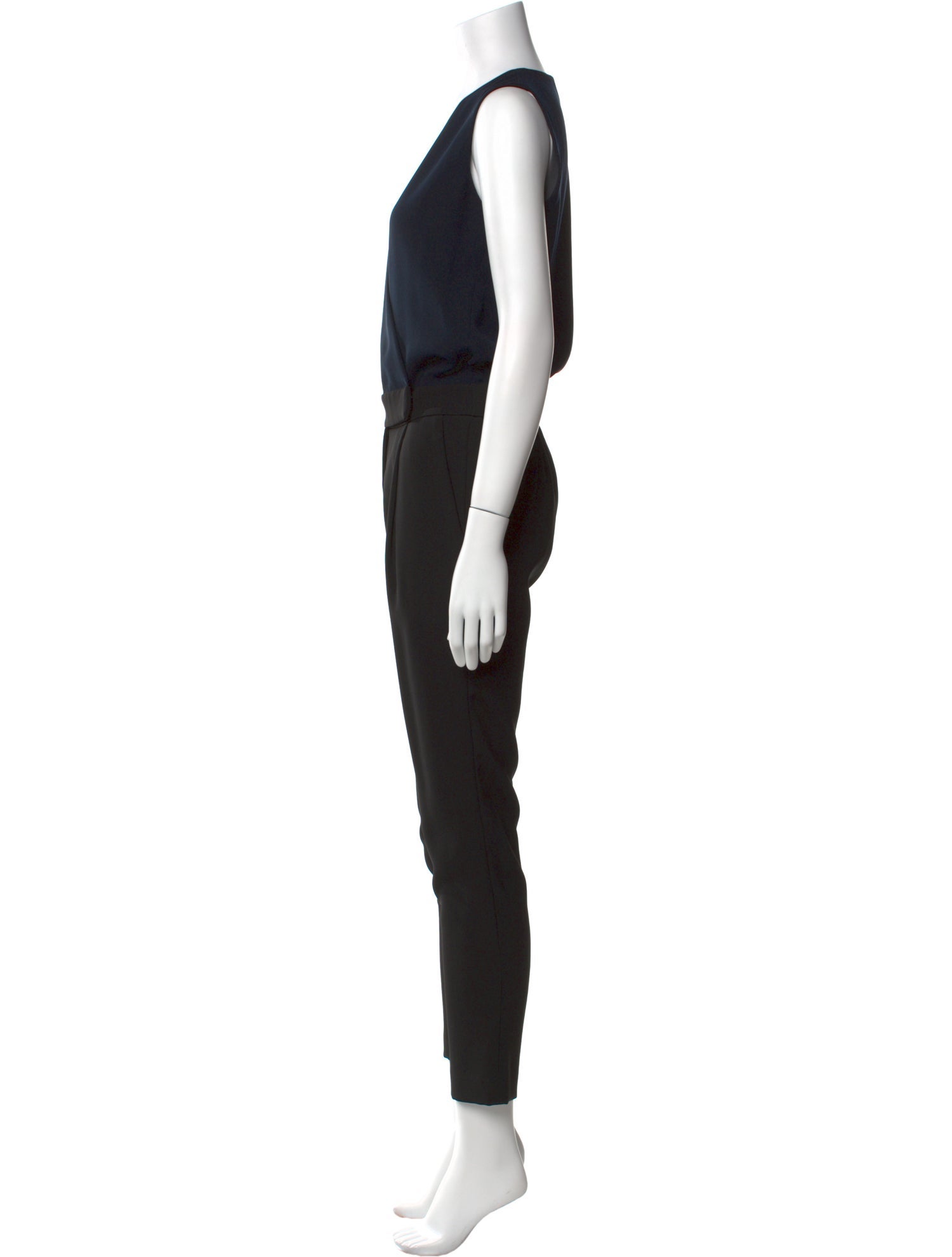 Vince V-Neck Jumpsuit