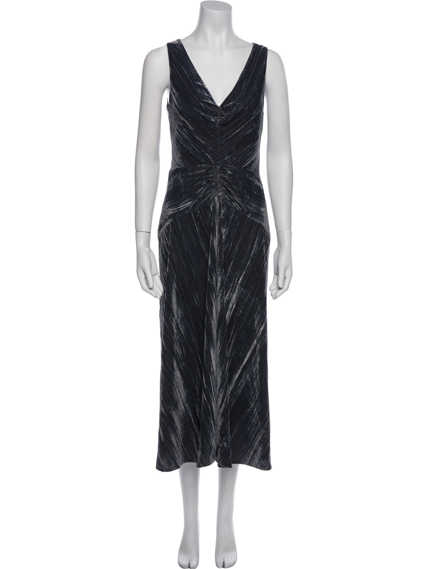 Vince Striped Long Dress