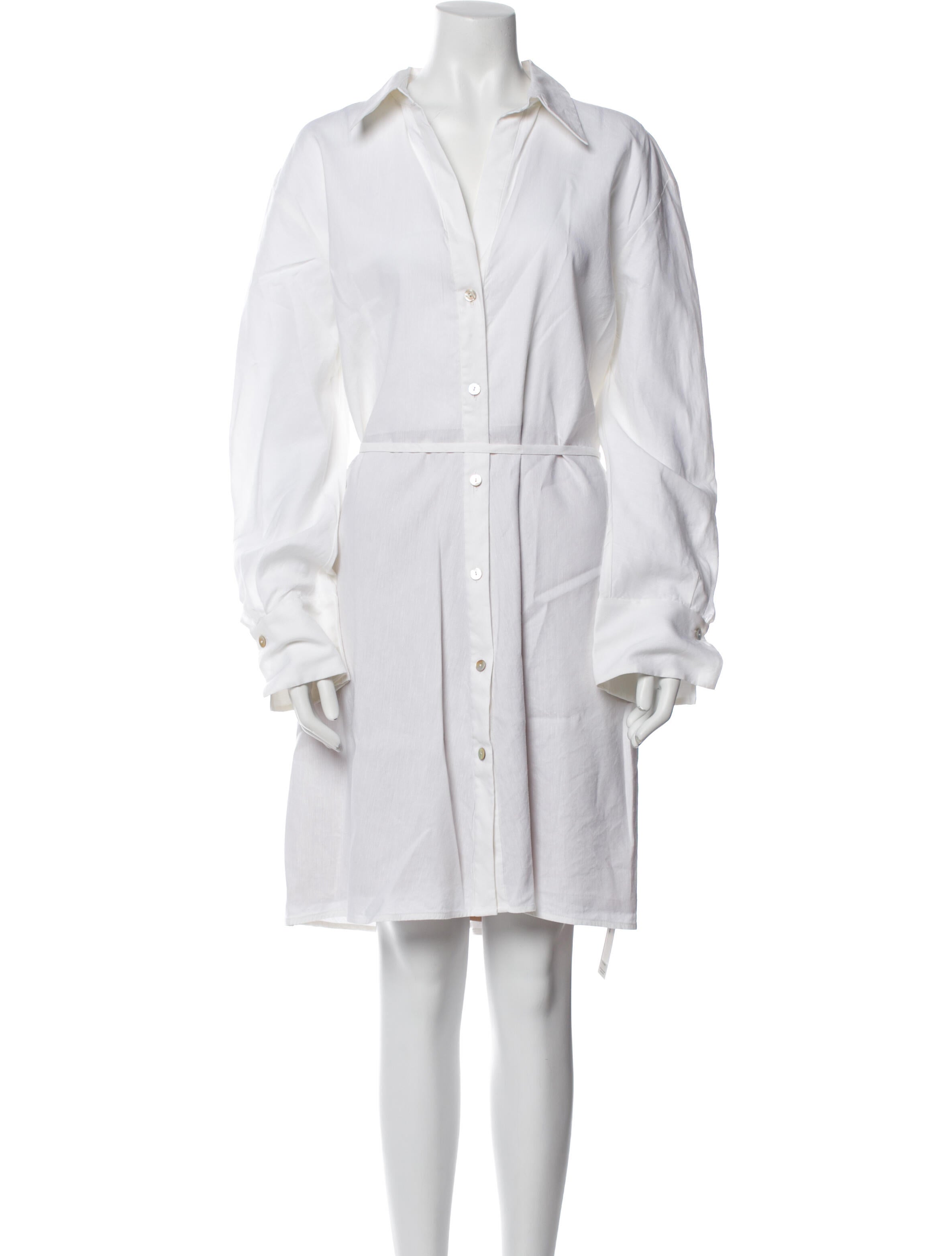 Vince Linen Knee-Length Dress