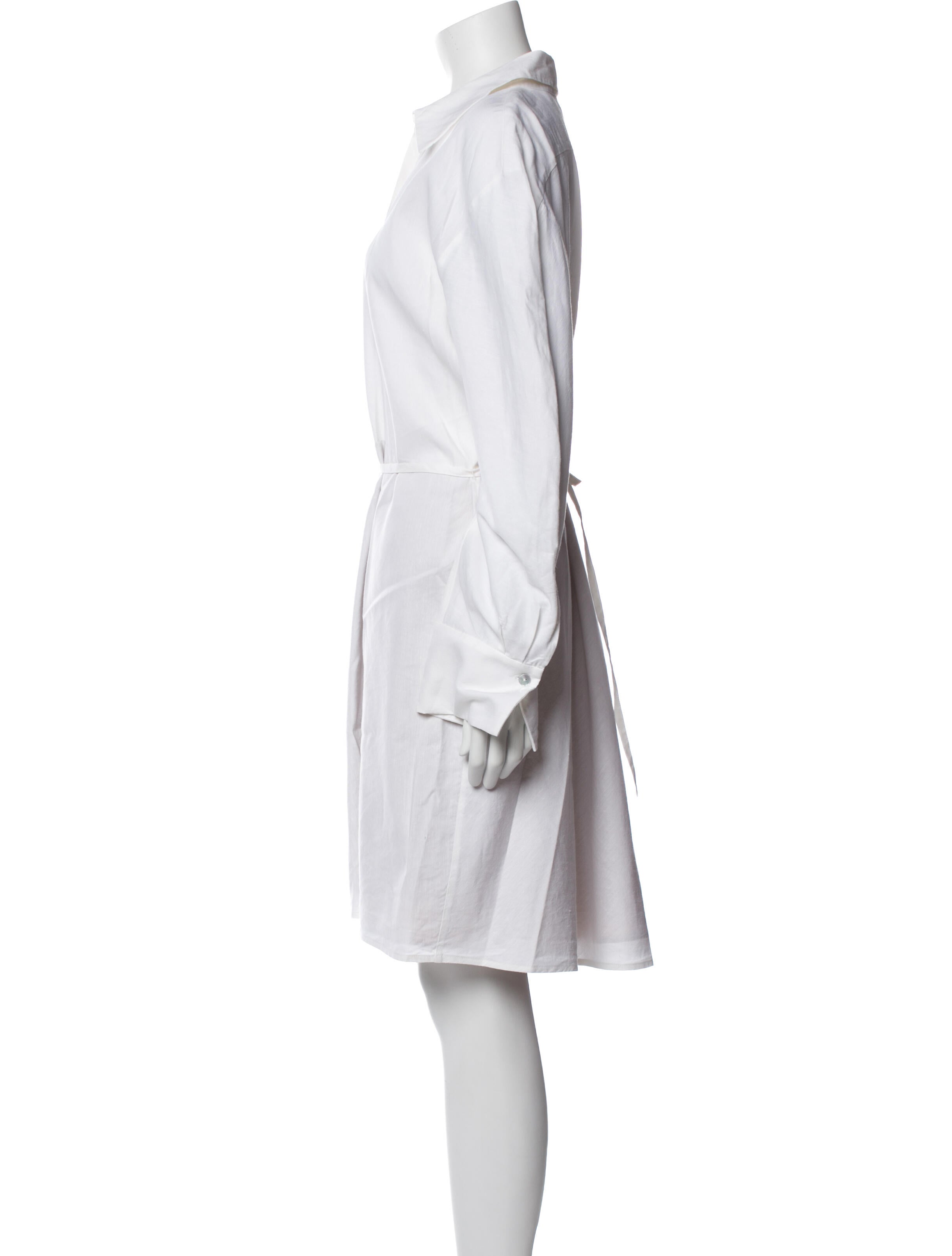 Vince Linen Knee-Length Dress