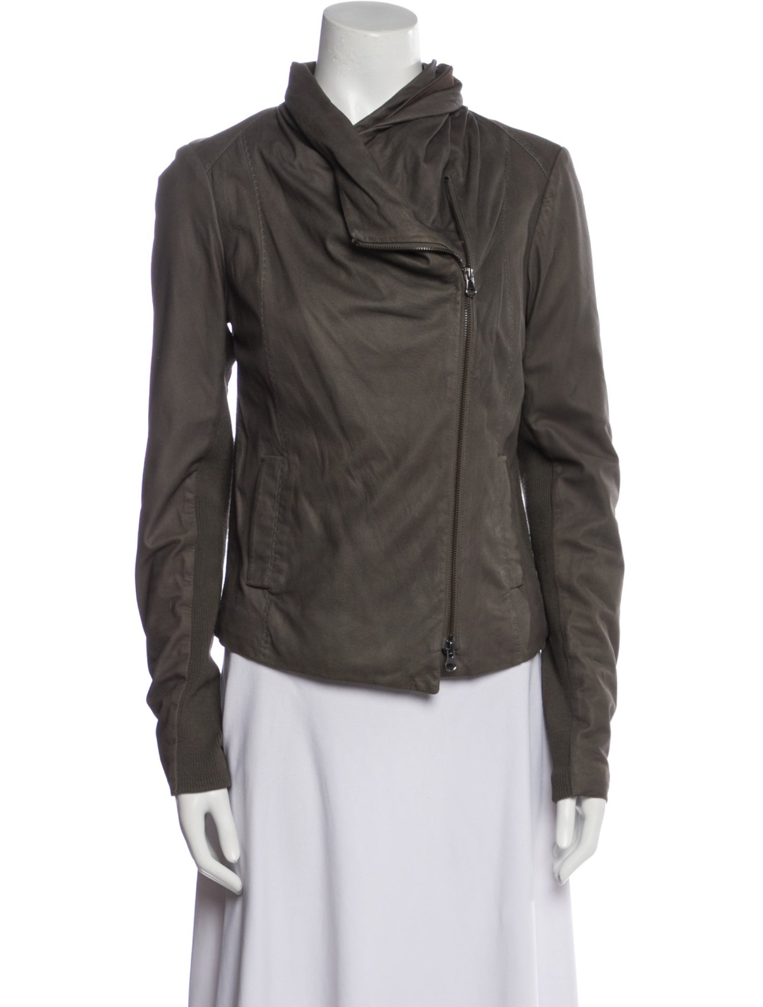 Vince Leather Biker Jacket
