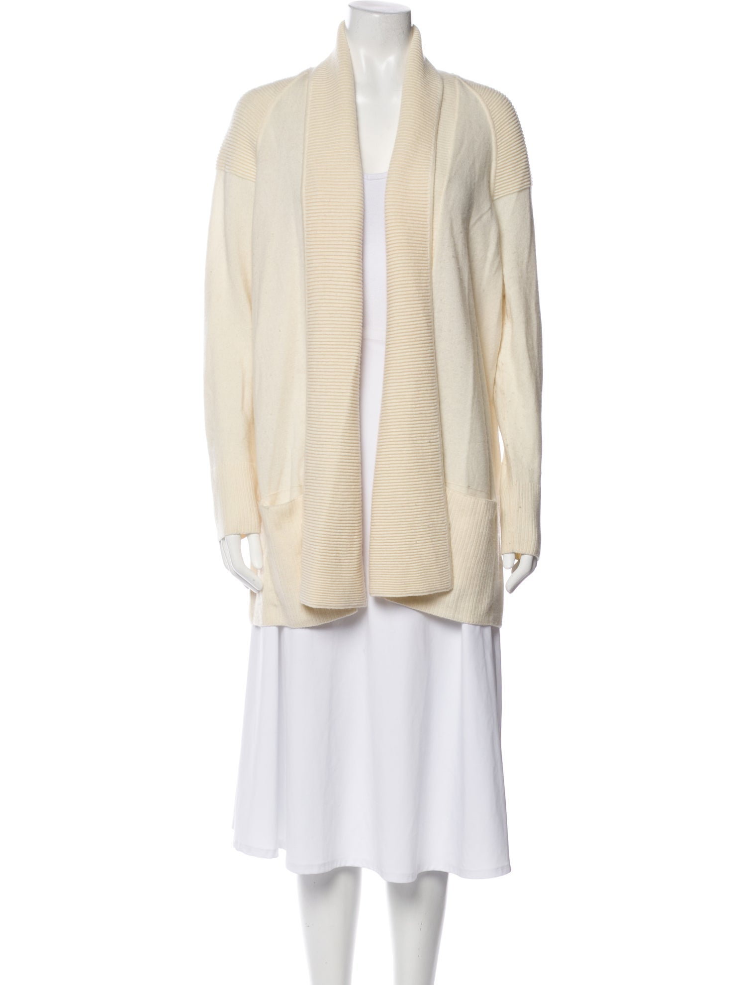 Vince Wool Open Front Sweater