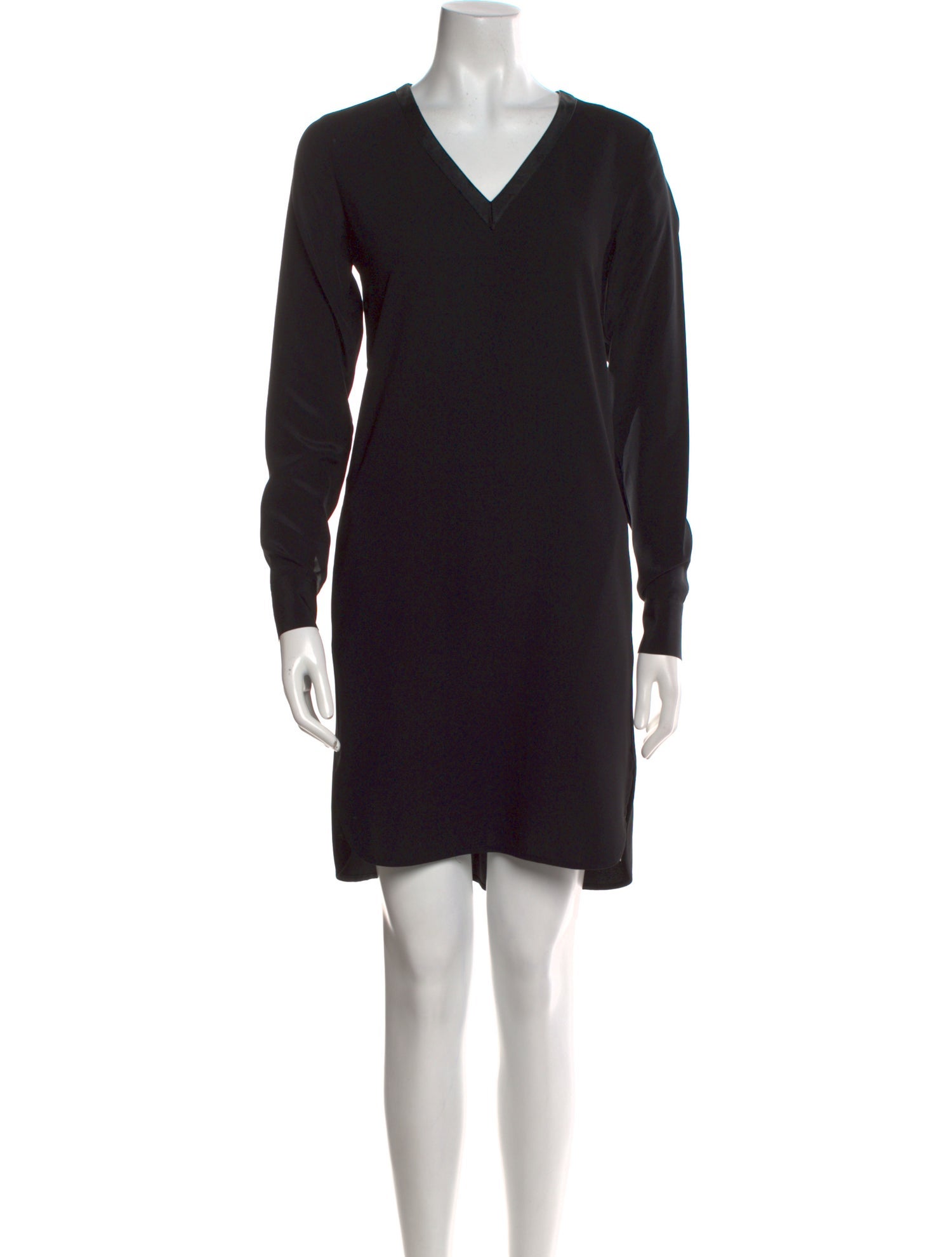 Vince V-Neck Mini Dress