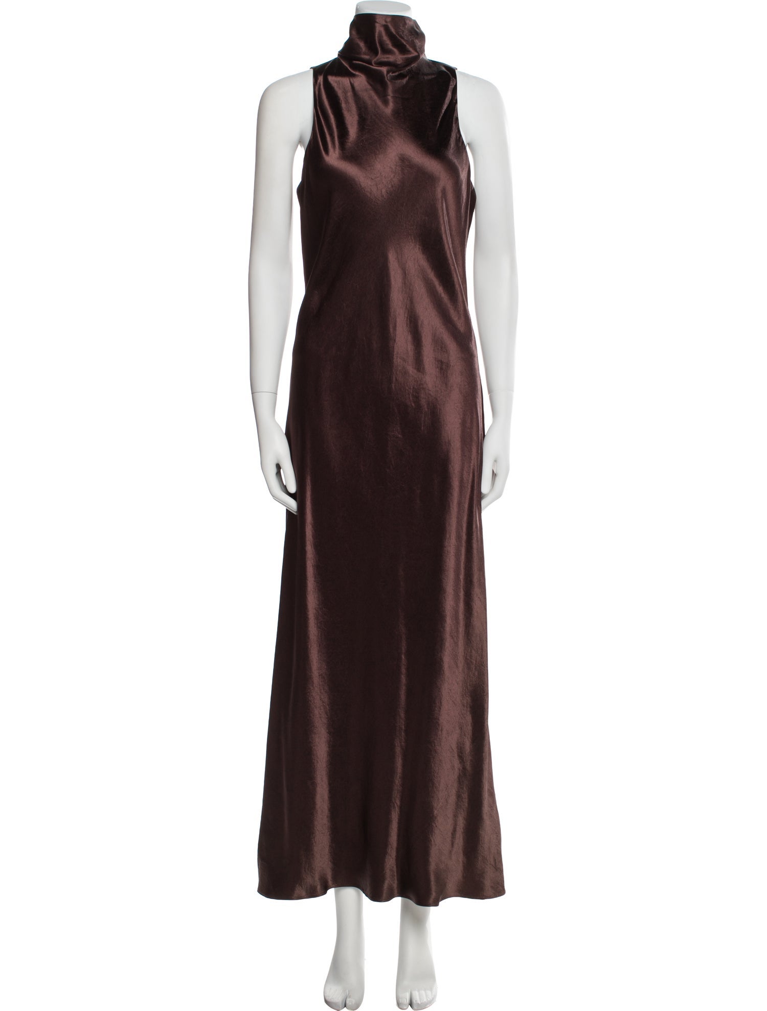 Vince Turtleneck Long Dress