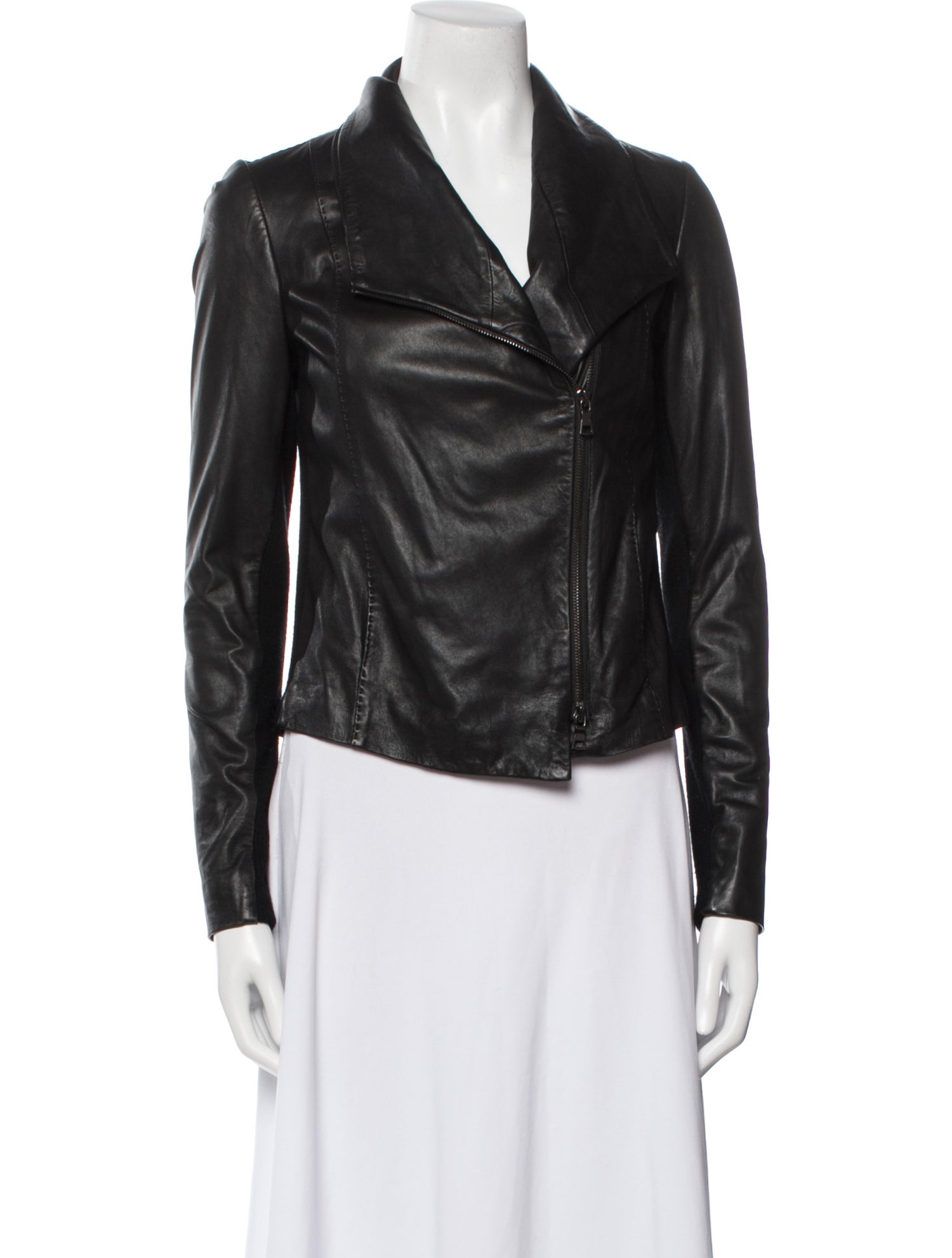 Vince Leather Biker Jacket