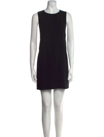 Vince Crew Neck Mini Dress