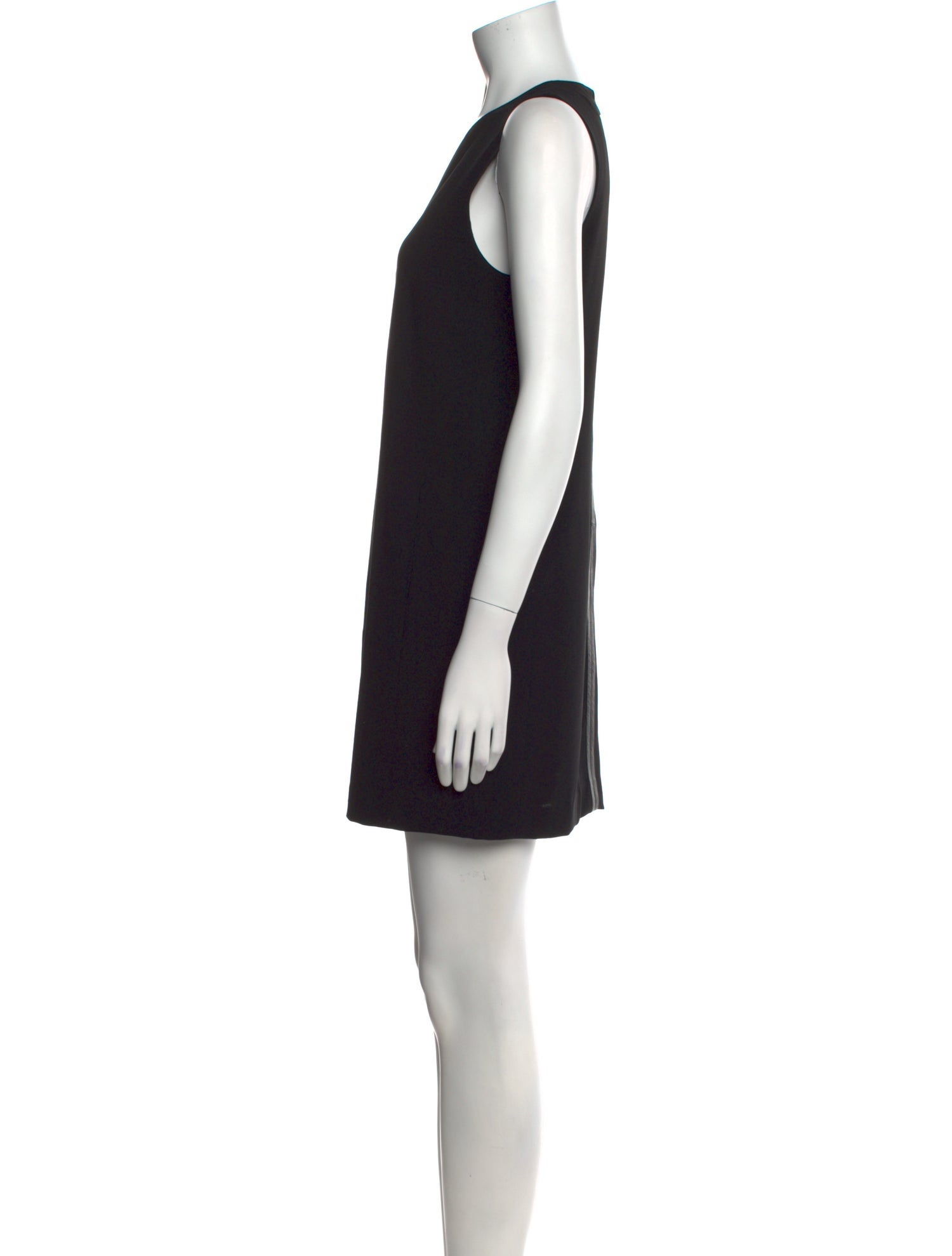 Vince Crew Neck Mini Dress