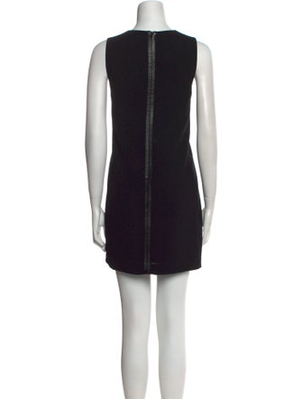 Vince Crew Neck Mini Dress