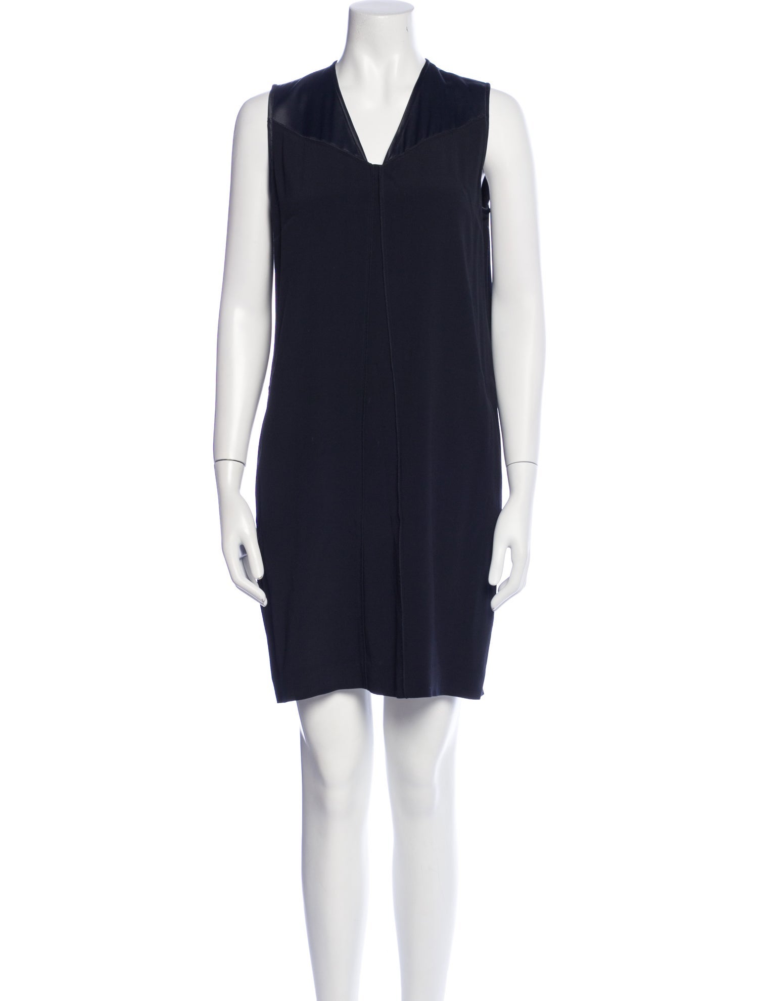 Vince V-Neck Mini Dress