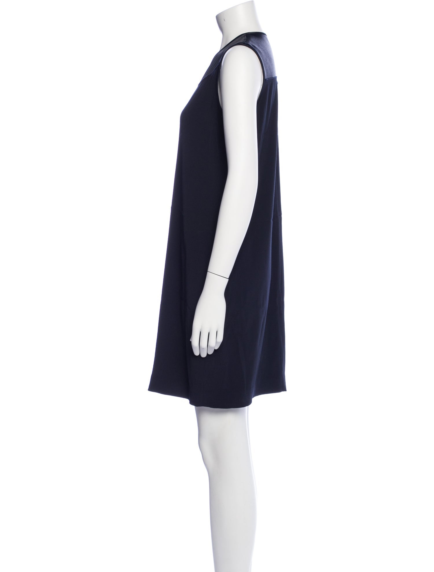 Vince V-Neck Mini Dress