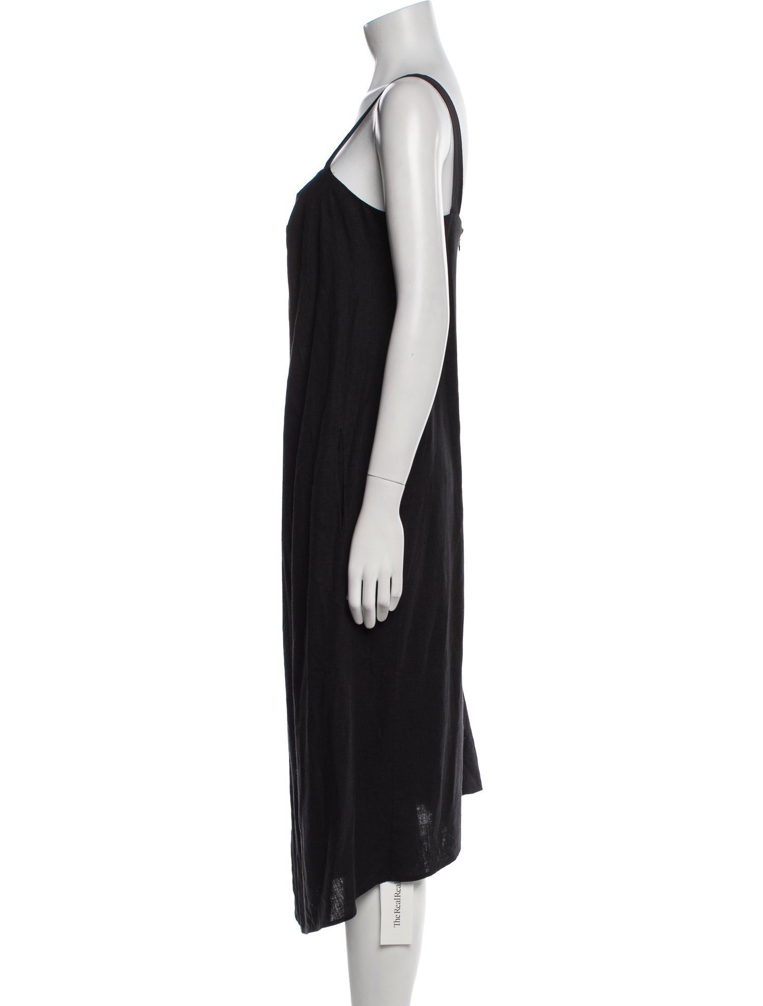 Vince Square Neckline Long Dress