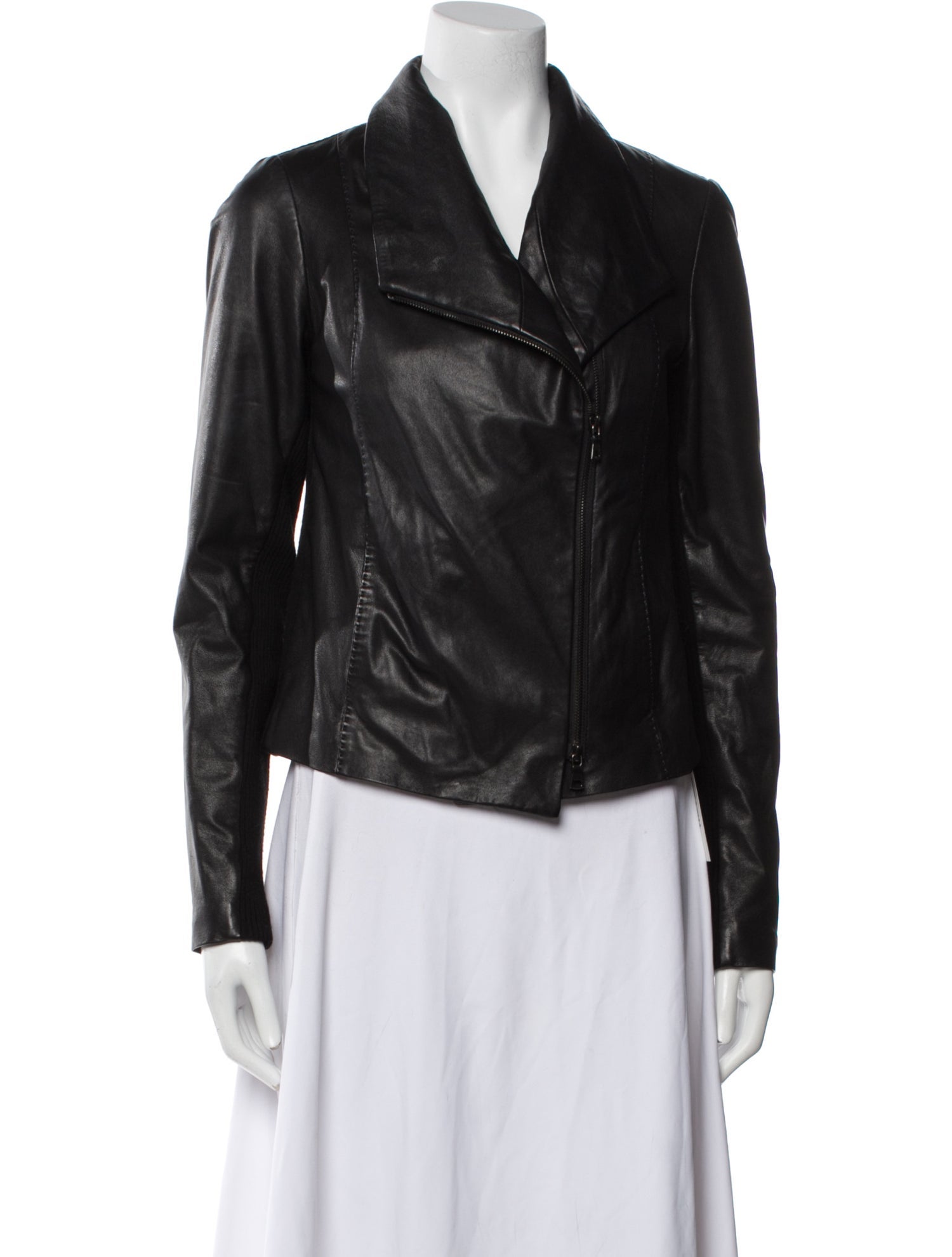 Vince Leather Biker Jacket
