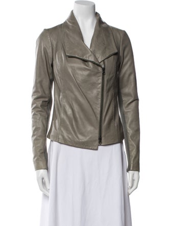 Vince Leather Biker Jacket