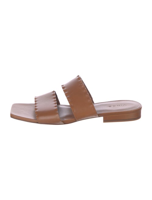 Vince Leather Slides