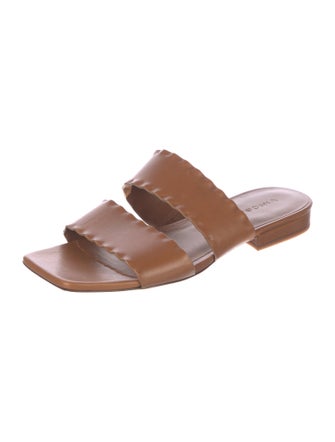 Vince Leather Slides
