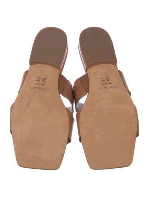 Vince Leather Slides