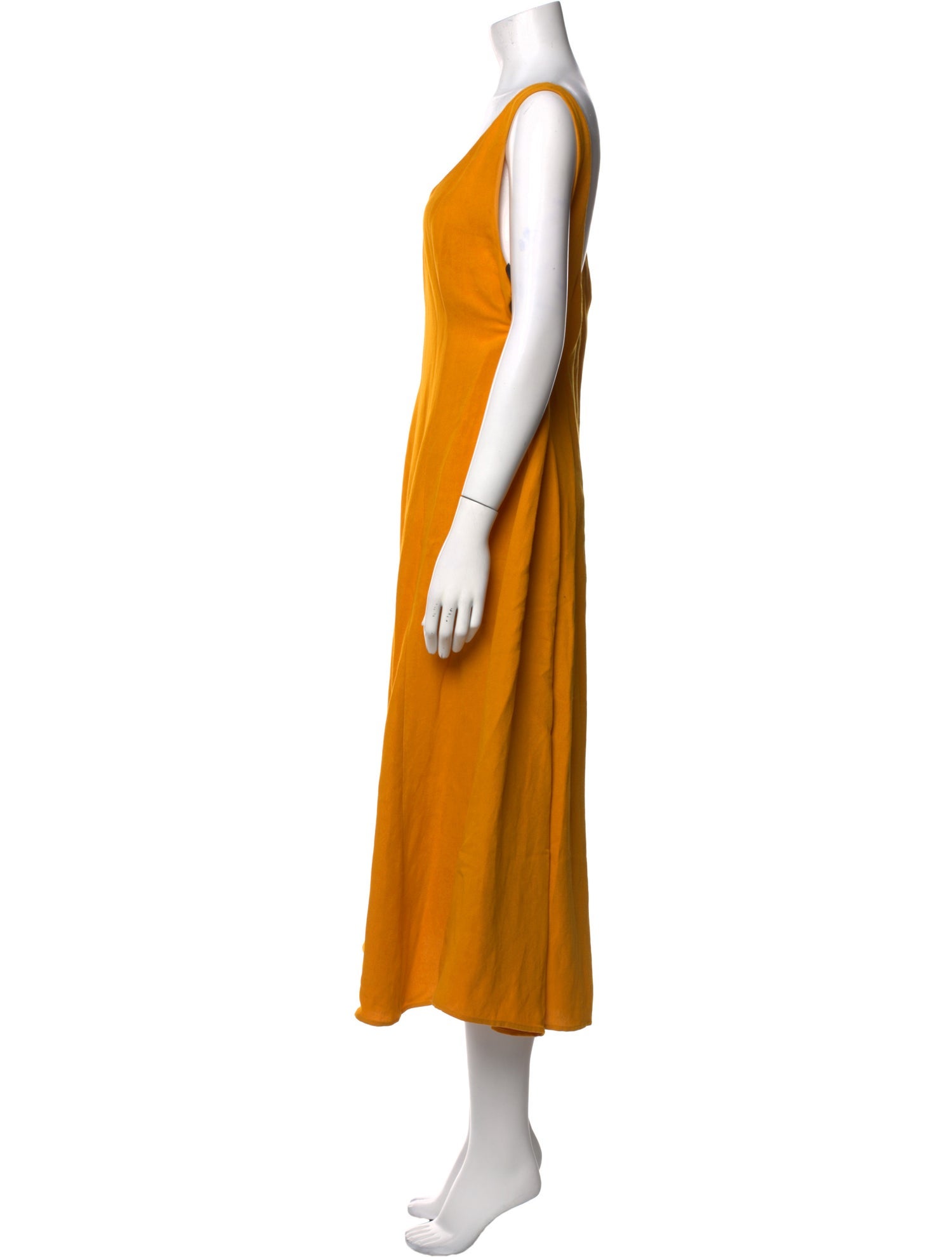 Vince Scoop Neck Long Dress