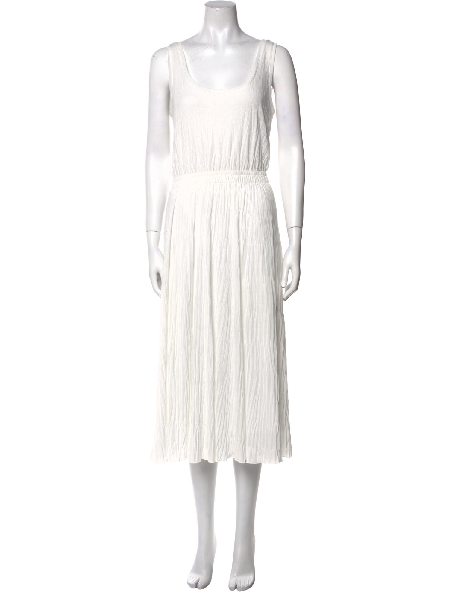 Vince Scoop Neck Long Dress