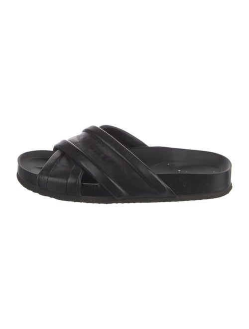 Vince Leather Slides