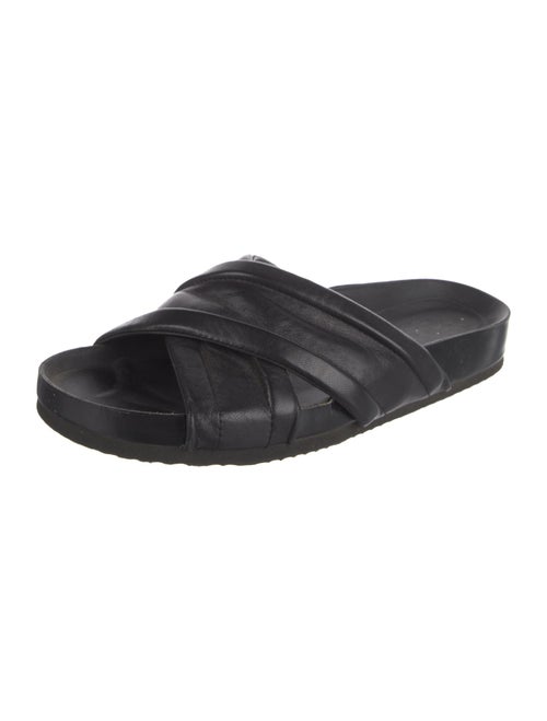 Vince Leather Slides